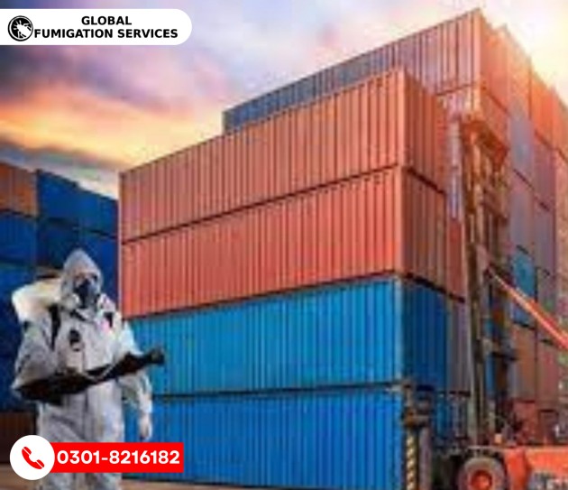 container fumigation